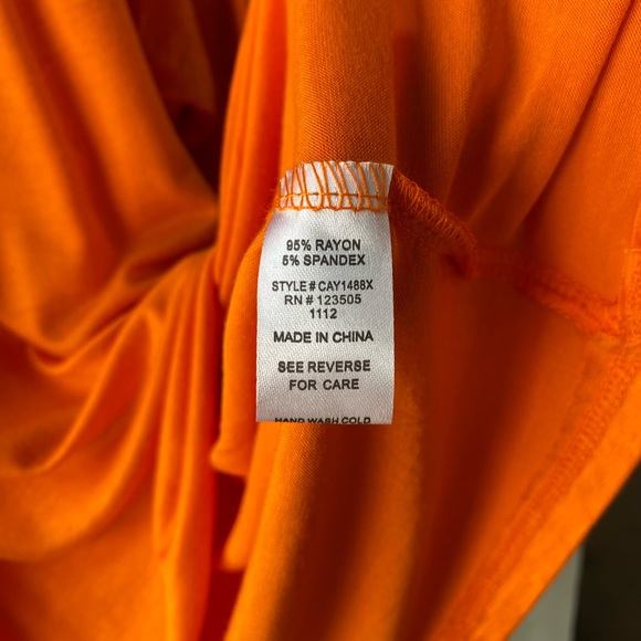 Culture Code Peasant Flare Sleeve Top New Plus Size - Picture 8 of 8